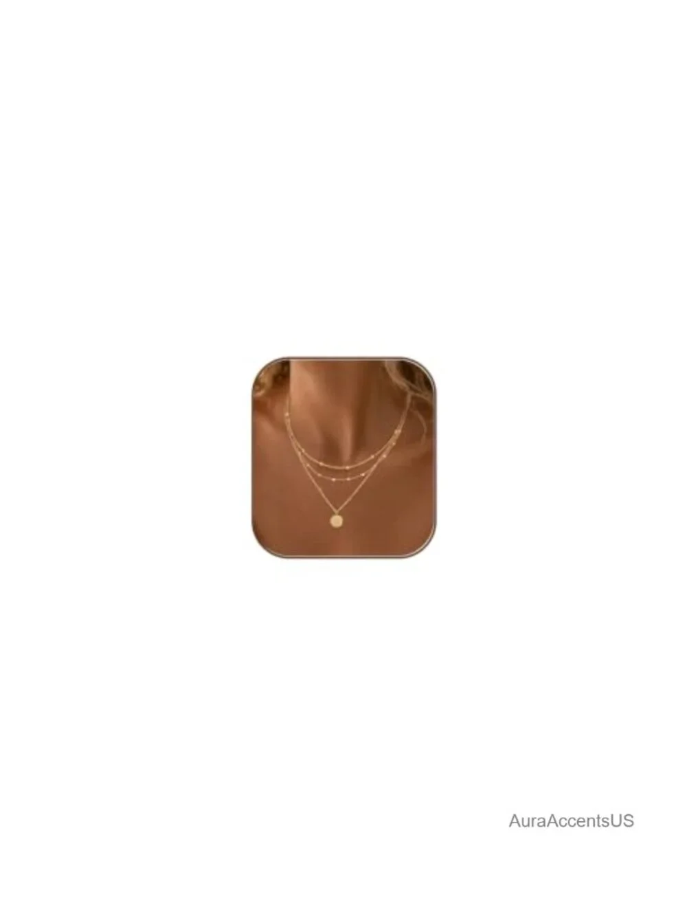 Layered Necklaces for Women Dainty 14k Gold Plated Stack Set